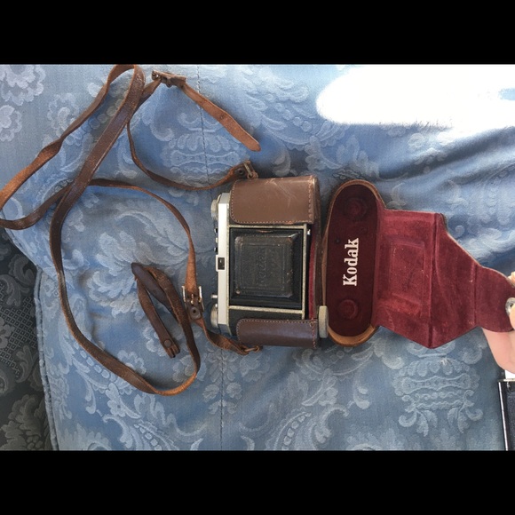 Kodak Retina camera with leather case